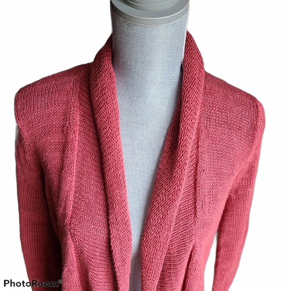 Angel of the North Linen Cardigan Size small - Picture 3 of 8